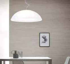 Suspension, Infinita SP 70, blanc, Ø70cm, H23cm - Vistosi