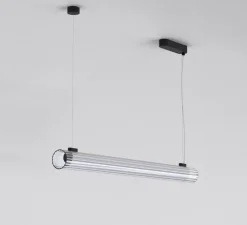Suspension*Astro Suspension, io Pendant 1000, , LED, dim, 3000K, 2328 lm, L100cm, H211,3cm - noir mat