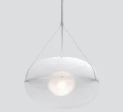Suspension*A-N-D Suspension, Iris, A/A, , LED, dim, 1-10V, 3000k, Ø90cm, H60cm - argent