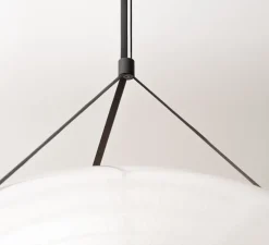 Suspension, Iris, A/B, noir, LED, dim, 1-10V, 2700k, Ø90cm, H45cm - A-N-D