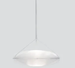 Suspension*A-N-D Suspension, Iris, B/B, , LED, dim, 1-10V, 2700k, Ø90cm, H30cm - argent