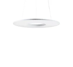 Suspension*Dix heures dix Suspension, Iris Horizontal 80, , LED, dim, 2700K, 7350 lm, Ø78cm, P78cm - blanc