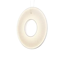 Suspension*Dix heures dix Suspension, Iris Verticall 80, , LED, dim, 2700K, 7350 lm, Ø78cm, P78cm - blanc