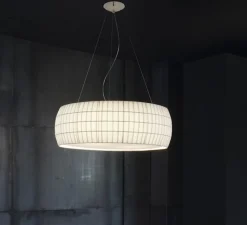 Suspension*Carpyen Suspension, Isamu, , Ø118cm, H39cm - perle