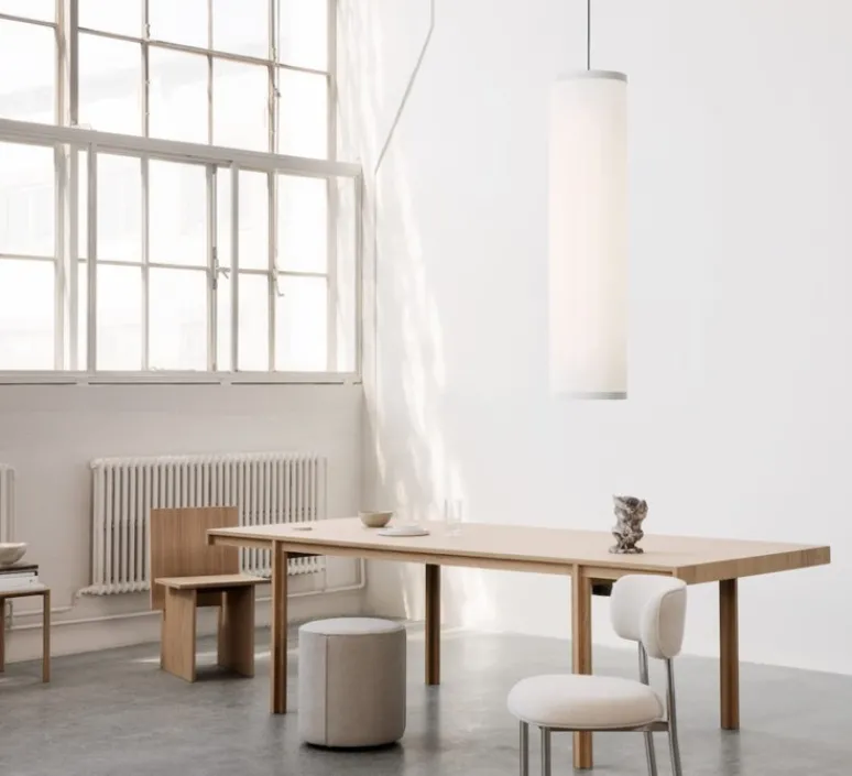 Suspension*Astep Suspension, Isol Suspension 30/126, , Ø30cm, H126cm - beige