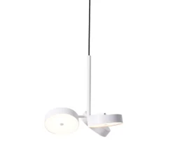 Suspension, James 3, blanc, LED, dim, 3000K, lm, L46,4cm, H38,6cm - Rubn