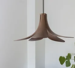 Suspension, Jazz, bois chêne foncé, Ø65cm, H24cm - UMAGE