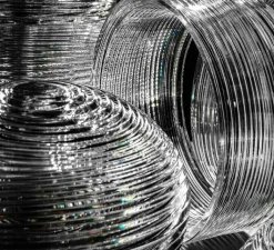 Suspension*Lodes Suspension, Jefferson Mini sans rosace, , LED, 2700K, 450 lm, Ø15cm, H17,5cm - transparent, or