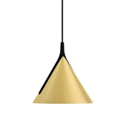 Suspension*Axolight Suspension, Jewel Mono, , LED, 2700K, 671lm, Ø9cm, H9cm - noir et or