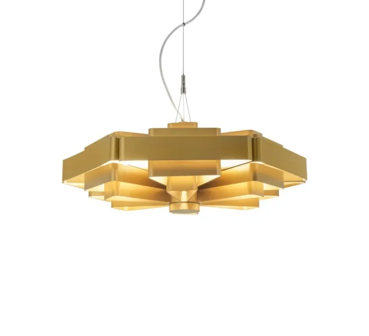 Suspension, J.J.W 04, or, Ø55,9cm, H20,3cm - Wever&Ducré