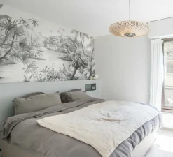 Suspension*Good&Mojo Suspension, Kalimantan M, , Ø60cm, H15cm - Good & Mojo noir et naturel