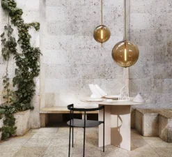 Suspension*Pholc Suspension, Kandinsky, , Ø30cm, H80cm, LED, 2700K, 417lm - marron