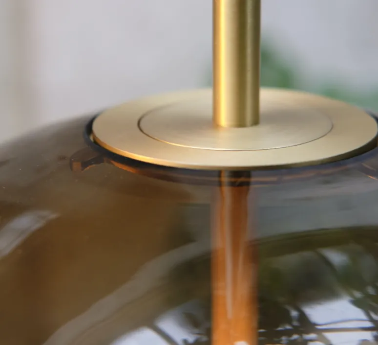 Suspension*Pholc Suspension, Kandinsky, , Ø30cm, H80cm, LED, 2700K, 417lm - marron