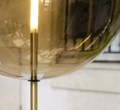 Suspension*Pholc Suspension, Kandinsky, , Ø30cm, H80cm, LED, 2700K, 417lm - marron