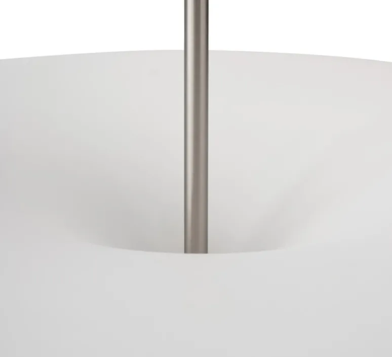 Suspension*New Works Suspension, Kantarell, , LED, dim, 2700K, 1000 lm, Ø55cm, H40cm - nickel