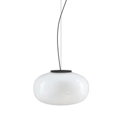 Suspension, Karl Johan Large, opalin, LED, 2700K, Ø40cm, H24cm - New Works