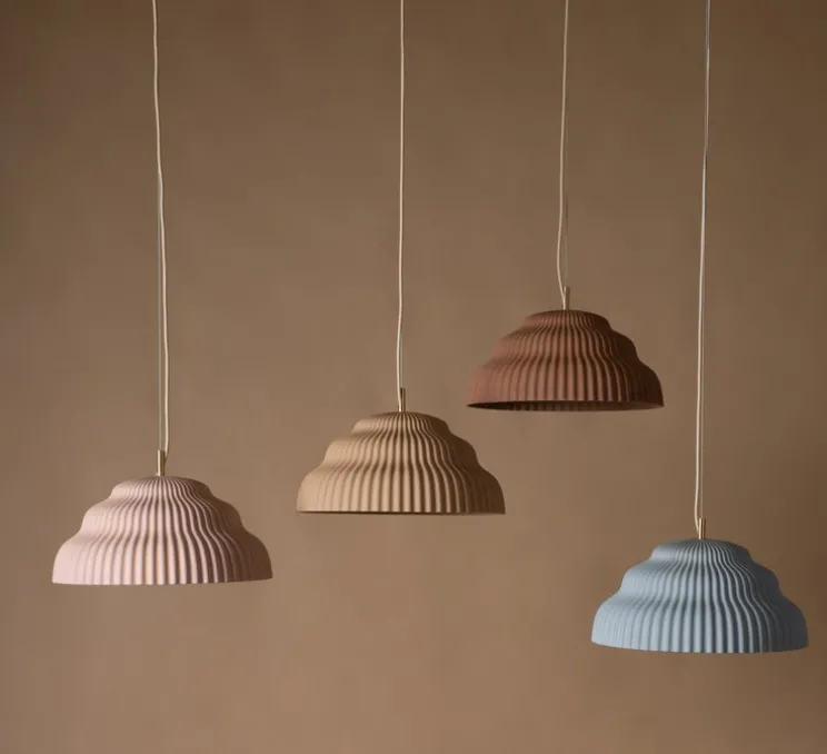 Suspension, Kaskad, crème, Ø36cm, H17cm - Schneid