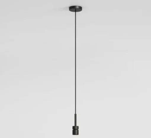 Suspension, Kit 4, noir mat, Ø11cm, H7cm - Astro