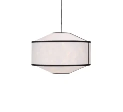 Suspension*New Works Suspension, Kite 2B, blanc & noir, Ø65cm, H45cm - blanc & noir