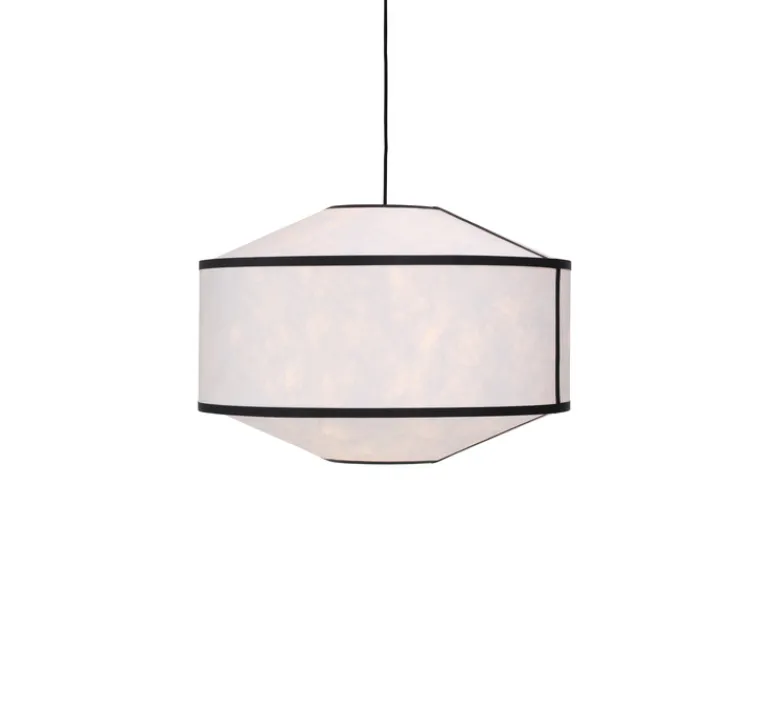 Suspension*New Works Suspension, Kite 2B, blanc & noir, Ø65cm, H45cm - blanc & noir