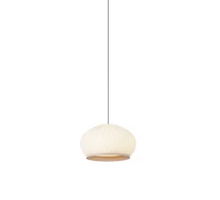 Suspension, Knit, 7455, beige, LED, dim, Dali, 2700K, 4782 lm, Ø45cm, H28cm - Vibia