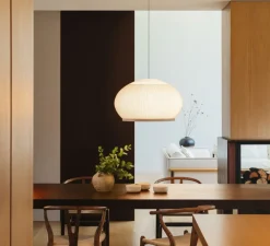 Suspension*Vibia Suspension, Knit, 7470, , LED, dim, Casambi, 2700K, 4782 lm, Ø65cm, H39cm - beige