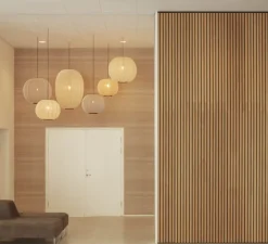 Suspension*Made by Hand Suspension, Knit Wit, high, jaune, lever de soleil, Ø65cm, H89cm - jaune, levé de soleil