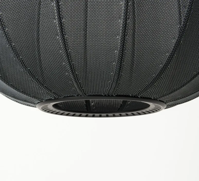 Suspension*Made by Hand Suspension, Knit-wit,rond, , Ø60cm, H55cm - noir