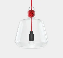 Suspension|Enfants*Vitamin Suspension, Knot Large, , Ø19,5cm, H22,4cm - rouge