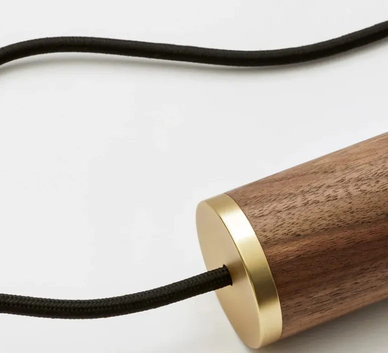 Suspension*Tala Suspension, Knuckle, , Ø5cm, H8cm - noyer