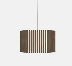 Suspension, Komorebi Circle Large, Chêne Foncé, Ø44,7cm, H28,7cm - Umage