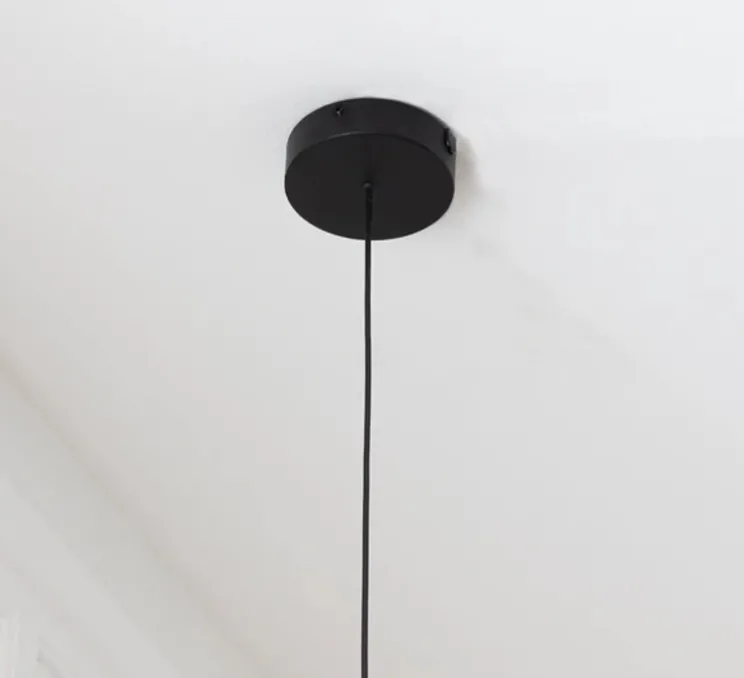 Suspension, Komorebi Circle Mini, Chêne Foncé, Ø11cm, H28,7cm - Umage