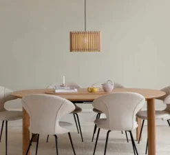 Suspension, Komorebi Rectangular Medium, chêne, L33cm, H26cm - Umage