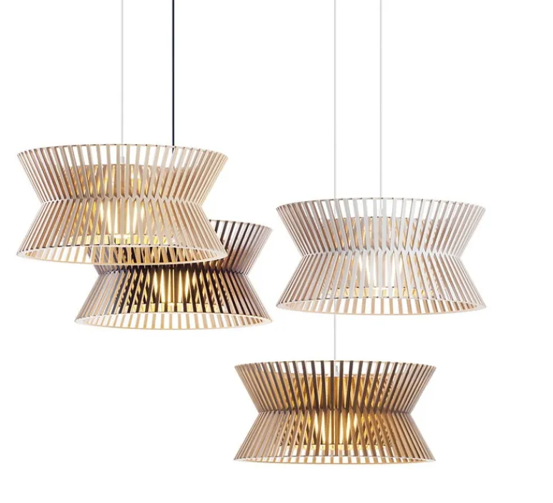 Suspension*Secto Design Suspension, Kontro 6000, , LED, Ø45cm, H21cm - blanc laminé