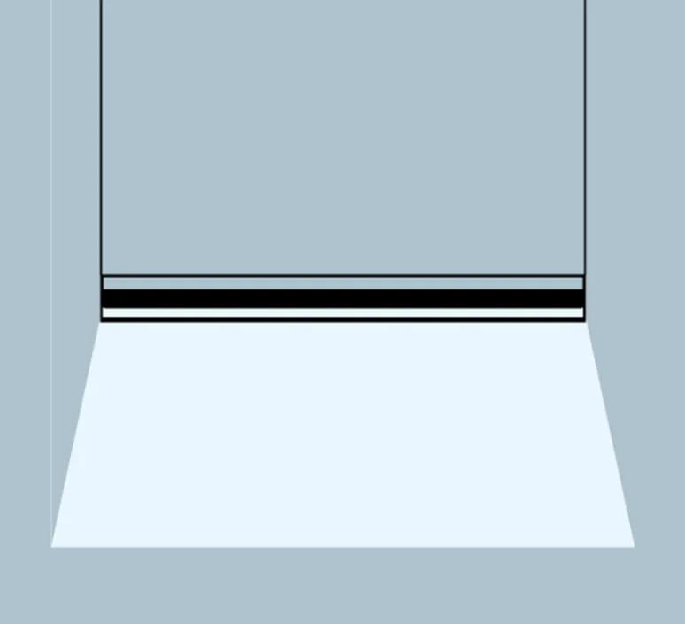Suspension*Vibia Suspension, Kontur 6438, , LED, 2700K, 3876lm, Ø16cm, H162cm - blanc et noir