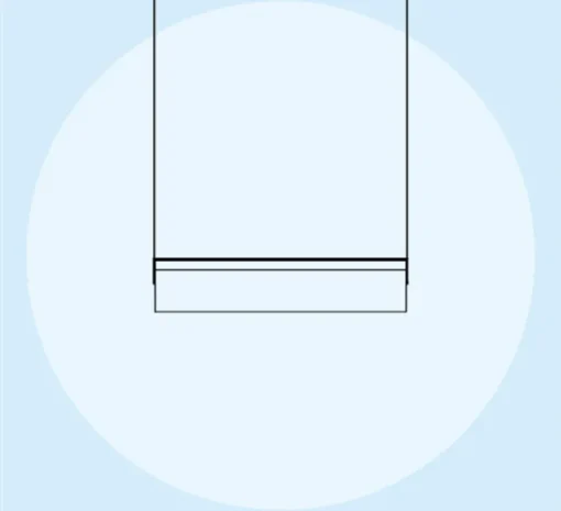 Suspension*Vibia Suspension, Kontur 6476, , LED, 2700K, 2907lm, Ø16cm, L122cm - blanc et noir