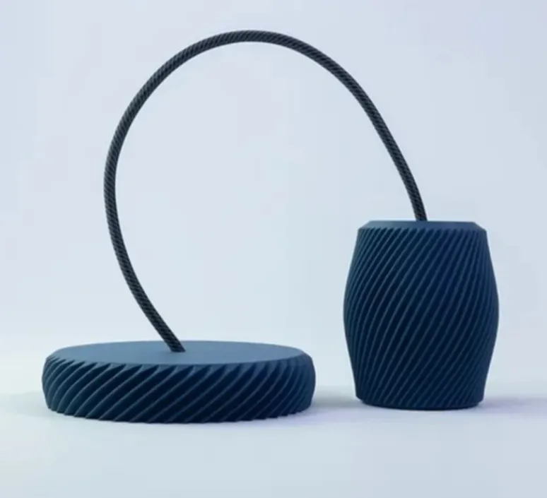 Suspension*Alucyne Suspension, Korto, , Ø8,1cm, H9,5cm - bleu