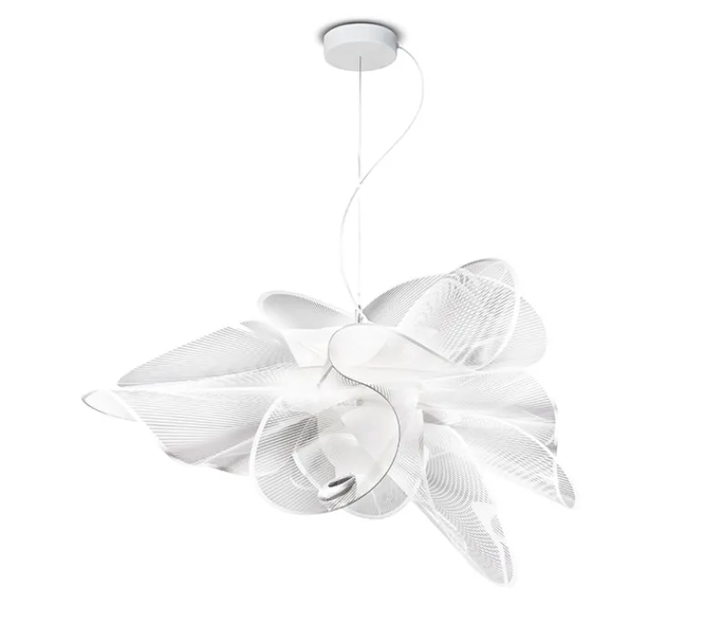 Suspension*Slamp Suspension, La belle étoile L, , LED, 3000K, 4300lm Ø90cm, H55cm - blanc