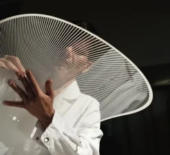 Suspension*Slamp Suspension, La belle étoile L, , LED, 3000K, 4300lm Ø90cm, H55cm - blanc