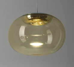 Suspension*Stilnovo Suspension, La Mariée, , LED, dim, 3000K, 1008 lm, Ø28cm, H21,3cm - or