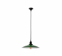 Suspension, Lang, vert, Ø34,5cm, H14,9cm - Faro