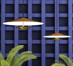 Suspension*Kaishi Suspension, Laos Small, , LED, 3000K, 700lm, Ø25cm, H9cm - or