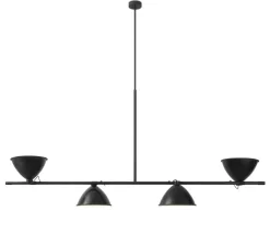 Suspension, LBB01, réédition de Lina Bo Bardi, noir mat, L212cm, H90cm - Nemo Lighting