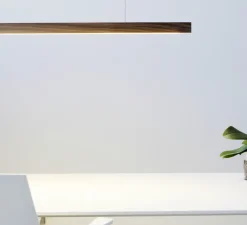 Suspension*Tunto Suspension, LED40, , 2700K, L100cm - noyer