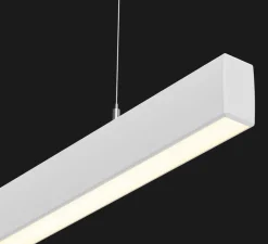 Suspension*Doxis Suspension, LEDLiner 40 Ready To Go, Up&Down, mat, LED, 3000K, 3120lm, L74cm, H7cm - blanc