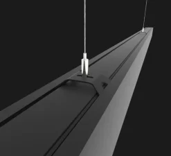 Suspension*Doxis Suspension, LEDLiner 80 Ready To Go, Up&Down (1 circuit), , dim, LED, 3000K, 5742lm, L158,3cm, H9,8cm - noir mat