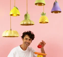 Suspension, Lemon, Vitamin, jaune, Ø14cm, H13cm - Seletti