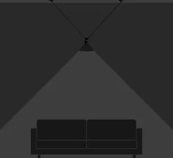 Suspension, Les Acrobates de Gras N°323, noir/intérieur cuivre, Ø26cm, H21,6cm - DCW éditions Paris