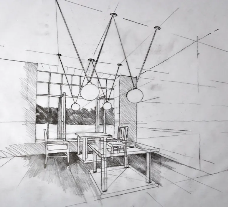 Suspension*DCW éditions Paris Suspension, Les Acrobates de Gras N°324, , Ø32cm, H23cm - noir/intérieur blanc