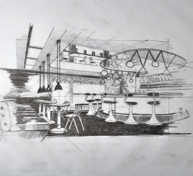 Suspension*DCW éditions Paris Suspension, Les Acrobates de Gras N°324, , Ø32cm, H23cm - noir/intérieur blanc